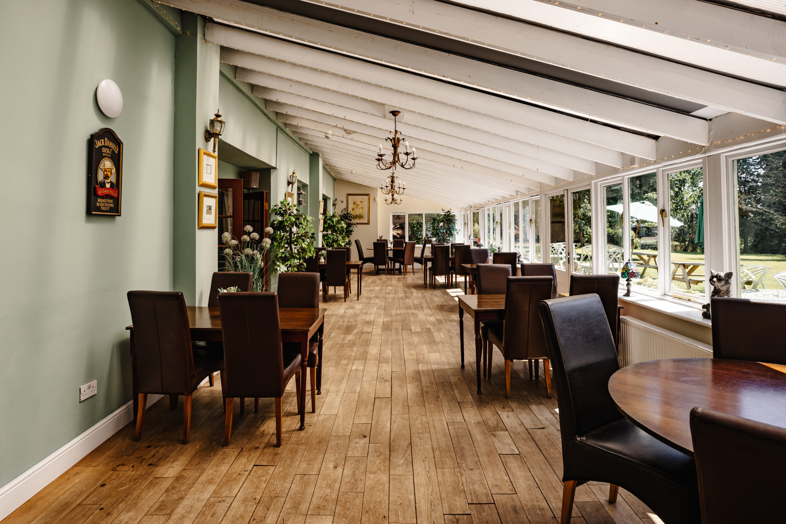 East Ayton Lodge Conservatory by Angela Waites