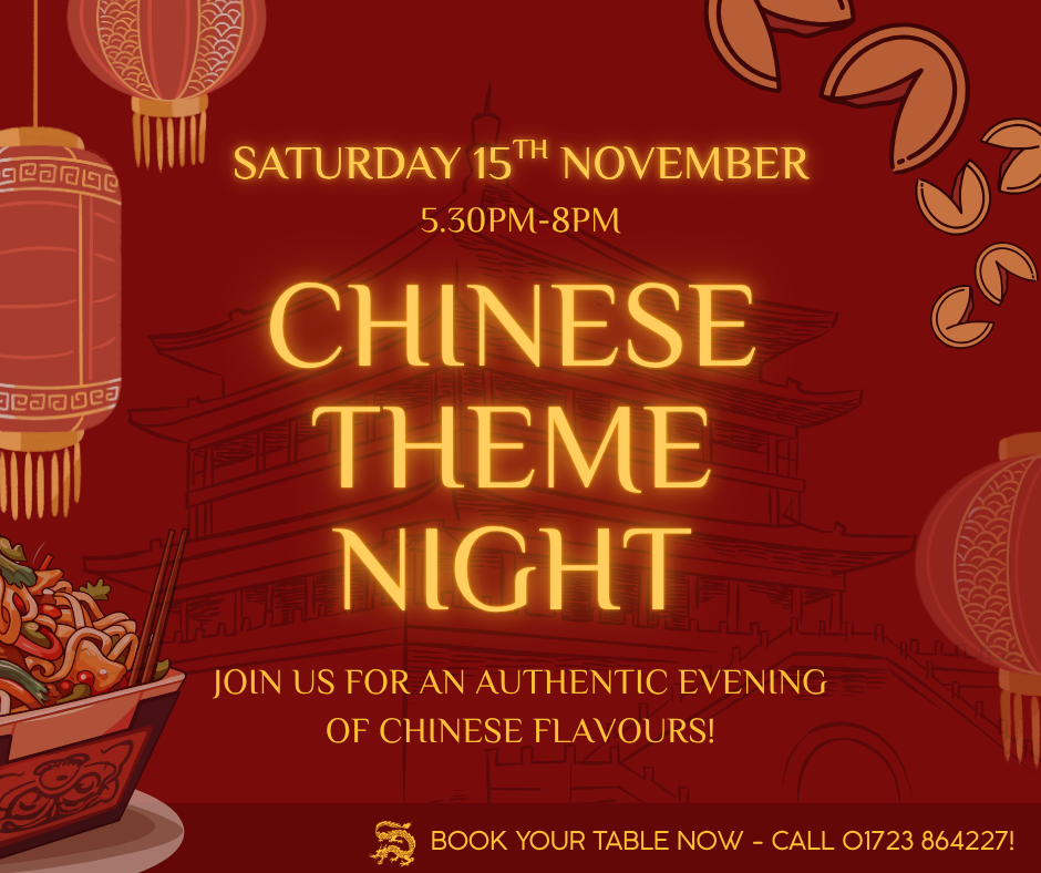 Chinese Theme Night East Ayton lodge