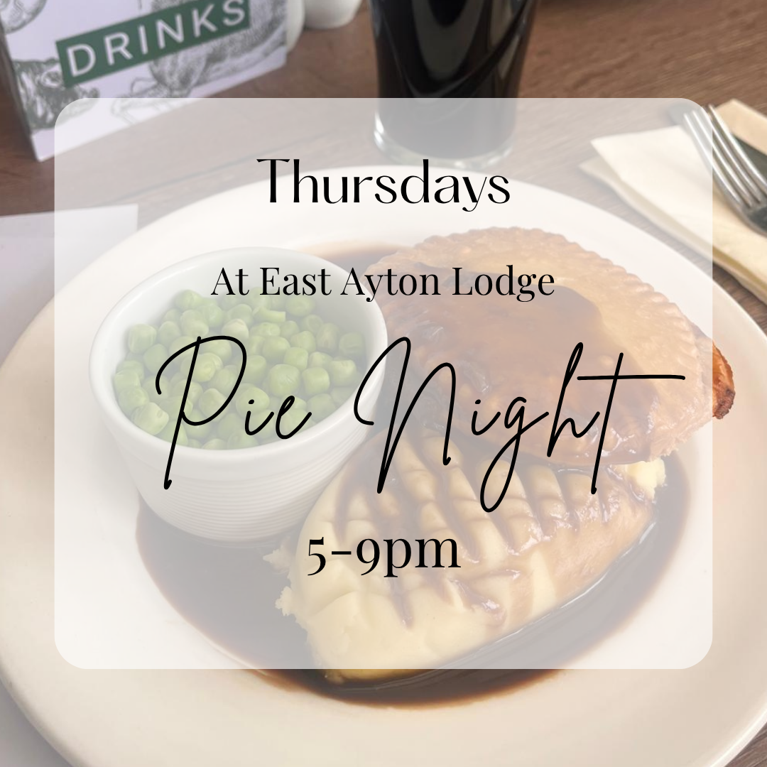 Pie night East Ayton Lodge